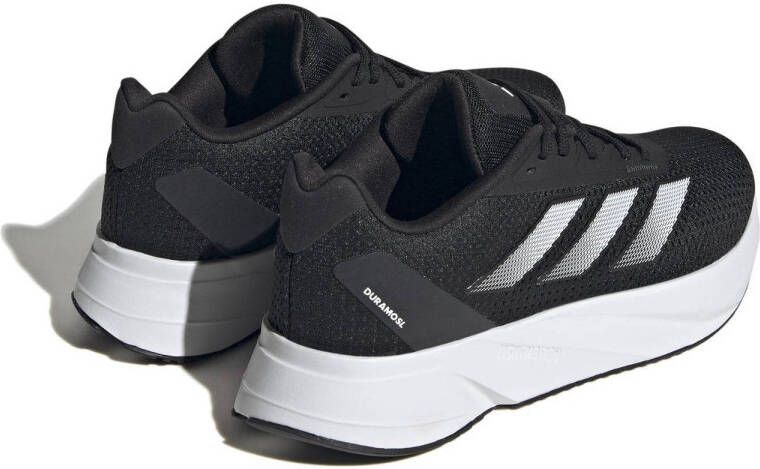 adidas Performance Duramo SL hardloopschoenen zwart wit antraciet