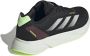 Adidas Performance Duramo SL hardloopschoenen zwart wit limegroen - Thumbnail 1