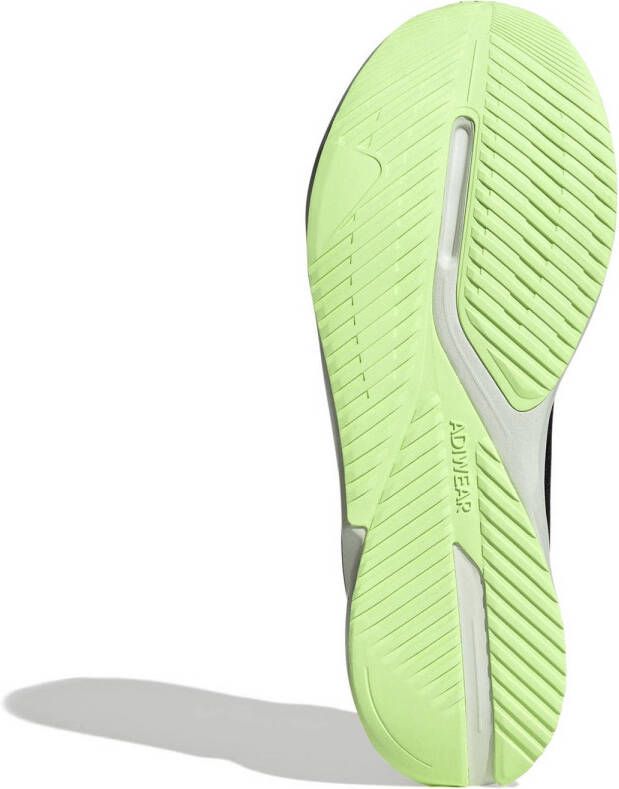 adidas Performance Duramo SL hardloopschoenen zwart wit limegroen