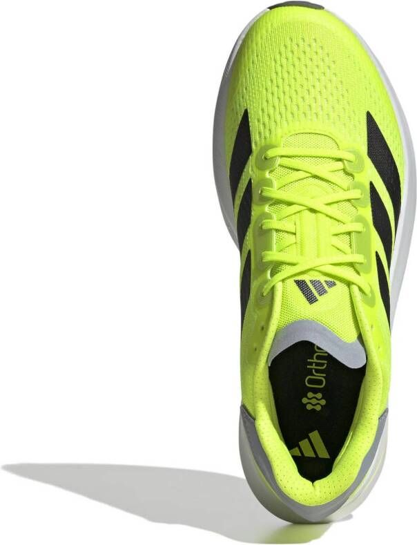 adidas Performance Duramo Speed 2 hardloopschoenen geel zwart