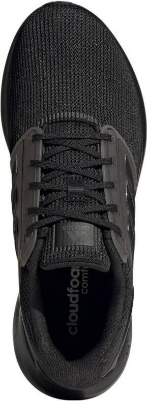 adidas Performance EQ19 hardloopschoenen zwart grijs