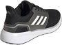 Adidas Performance EQ19 Run Winter hardloopschoenen zwart wit blauw - Thumbnail 5