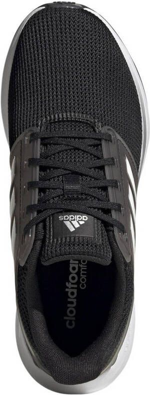 adidas Performance EQ19 Run Winter hardloopschoenen zwart wit blauw