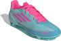 Adidas Perfor ce F50 Club Messi FG MG Senior voetbalschoenen aqua fuchsia - Thumbnail 3