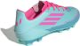 Adidas Perfor ce F50 Club Messi FG MG Senior voetbalschoenen aqua fuchsia - Thumbnail 4