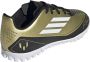 Adidas Perfor ce F50 Club Messi voetbalschoenen metallic goud wit zwart Imitatieleer 37 1 3 - Thumbnail 6