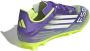 Adidas Perfor ce F50 League FG MG junior voetbalschoeeen paars wit geel - Thumbnail 4