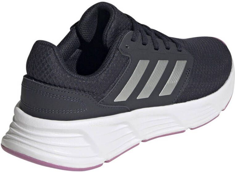 adidas Performance Galaxy 6 hardloopschoenen donkerblauw zilver lila