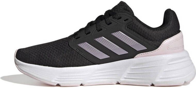 adidas Performance Galaxy 6 hardloopschoenen zwart paars roze