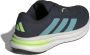 Adidas Performance Galaxy 7 hardloopschoenen zwart blauw - Thumbnail 4