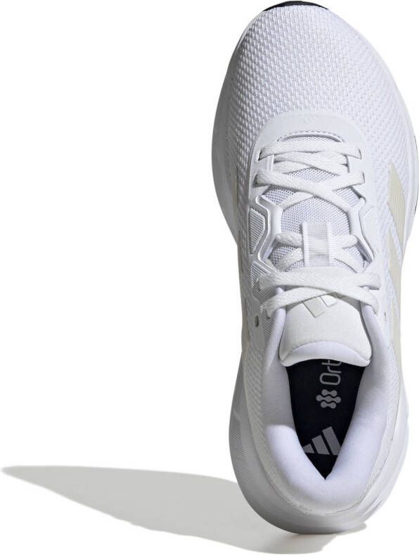 adidas Performance Galaxy 7 hardloopschoenen wit ecru