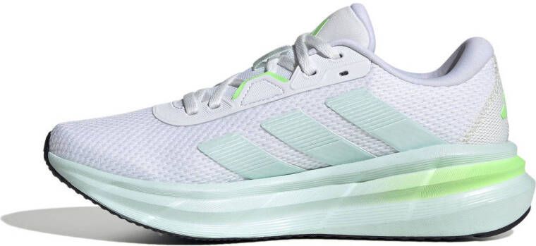 adidas Performance Galaxy 7 hardloopschoenen wit turquoise