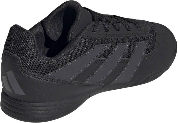 adidas Performance Predator 24 Indoor Sala Jr. zaalvoetbalschoenen zwart antraciet
