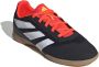 Adidas Perfor ce Predator 24 Indoor Sala Junior zaalvoetbalschoenen zwart wit rood Imitatieleer 36 2 3 - Thumbnail 4