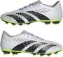 Adidas Perfor ce Predator Accuracy.4 FxG Sr. voetbalschoenen wit zwart geel - Thumbnail 1