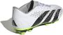Adidas Perfor ce Predator Accuracy.4 FxG Sr. voetbalschoenen wit zwart geel - Thumbnail 4