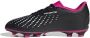 Adidas Predator Accuracy.4 Gras Kunstgras Voetbalschoenen (FxG) Kids Zwart Wit Roze - Thumbnail 3