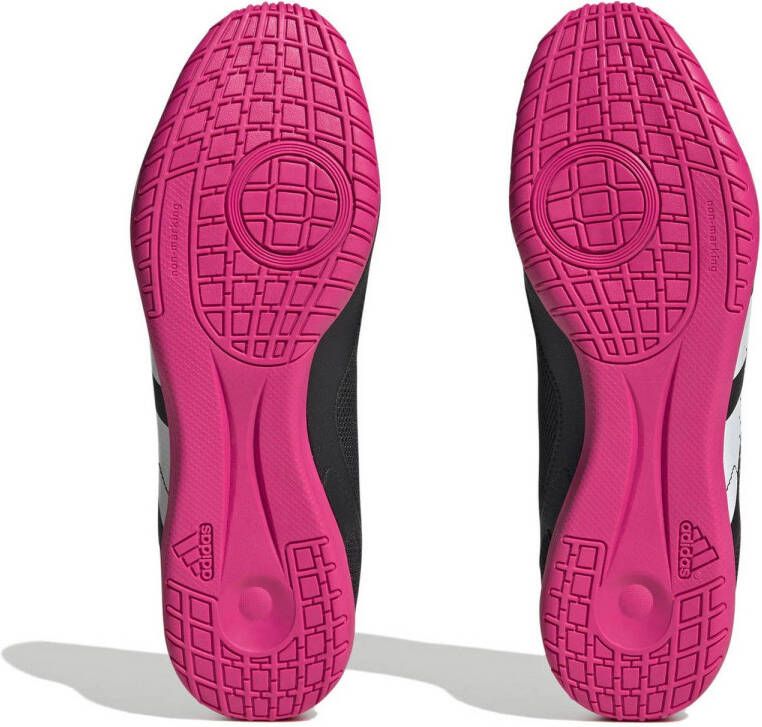 adidas Performance Predator Accuracy.4 indoor voetbalschoenen zwart wit fuchsia