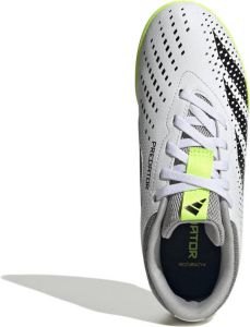 Adidas Performance Predator Accuracy.4 indoor voetbalschoenen zwart wit neon