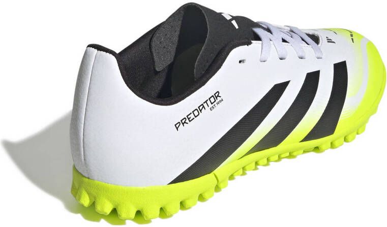 adidas Performance Predator Club junior voetbalschoenen wit zwart geel