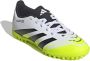 Adidas Perfor ce Predator Club junior voetbalschoenen wit zwart geel - Thumbnail 6