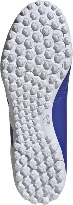 adidas Performance Predator Club senior voetbalschoenen kobaltblauw wit rood