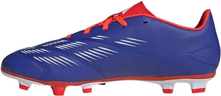 adidas Performance Predator Club senior voetbalschoenen blauw wit rood
