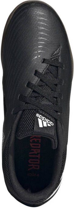 adidas Performance Predator Edge.4 IN Jr. zaalvoetbalschoenen zwart wit rood