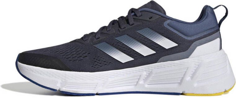 adidas Performance Questar hardloopschoenen donkerblauw grijs wit