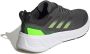 Adidas Performance Questar hardloopschoenen grijs groen zwart - Thumbnail 5