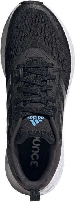 adidas Performance Questar hardloopschoenen Questar zwart antraciet mat zilver