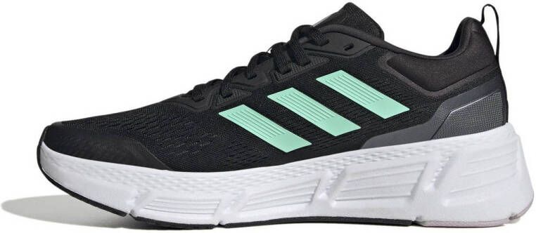 adidas Performance Questar hardloopschoenen zwart mintgroen