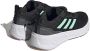 Adidas Performance Questar hardloopschoenen zwart mintgroen - Thumbnail 4