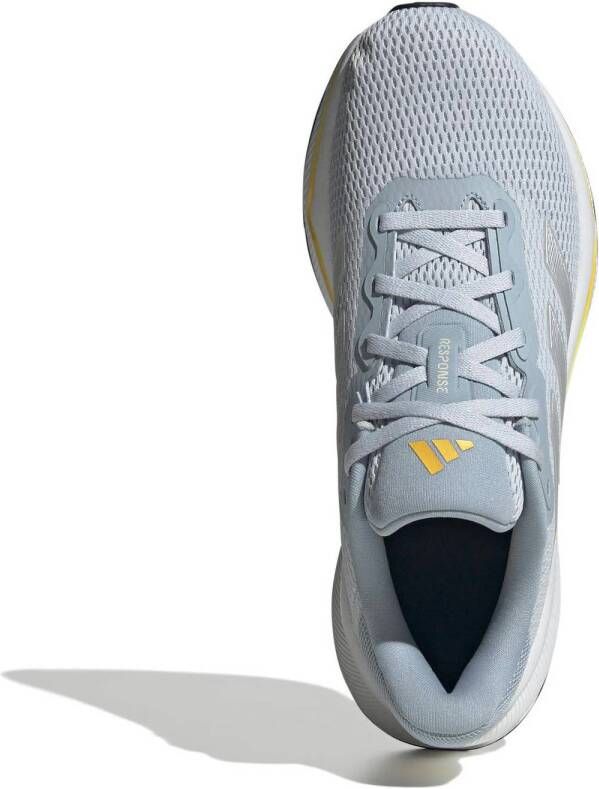 adidas Performance Response Run hardloopschoenen grijs wit geel