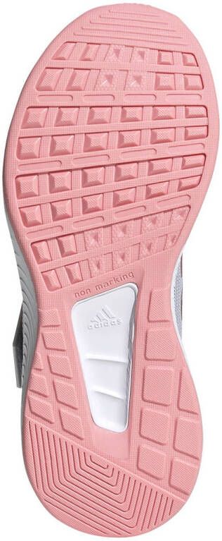 adidas Performance Runfalcon 2.0 Classic hardloopschoenen zilvergrijs roze grijs kids