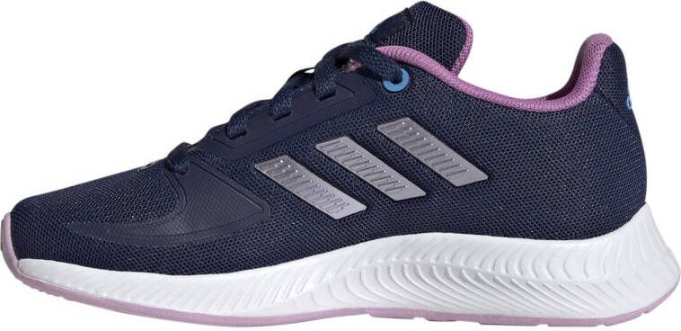 adidas Performance Runfalcon 2.0 Classic sneakers donkerblauw paars lila kids