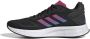 Adidas Duramo 10 Dames Sportschoenen Core Black Pulse Blue Team Real Magenta - Thumbnail 4
