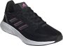 Adidas Runfalcon 2.0 Dames Sneakers Core Black Grey Six Screaming Pink - Thumbnail 4