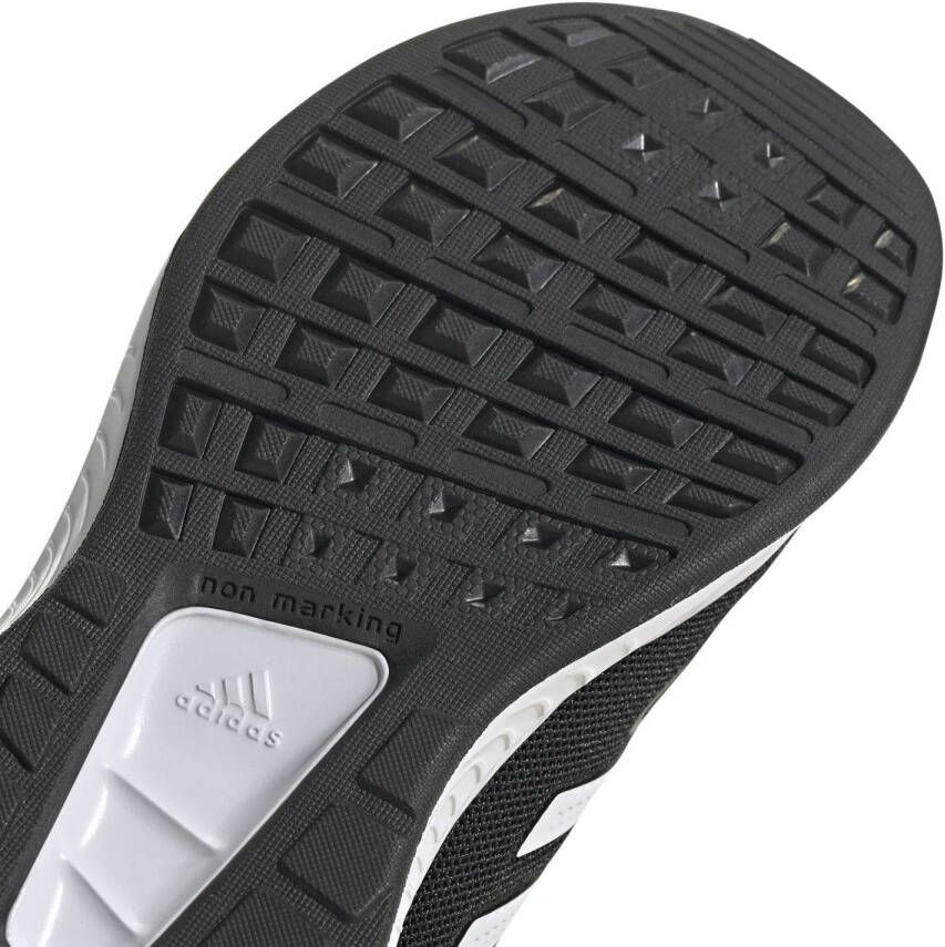 adidas Performance Runfalcon 2.0 sneakers zwart wit zilver metallic kids