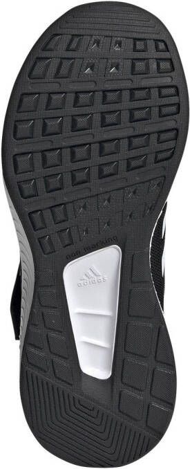 adidas Performance Runfalcon 2.0 sneakers zwart wit zilver metallic kids