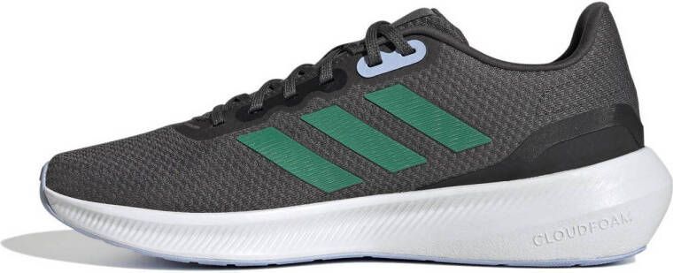 adidas Performance Runfalcon 3.0 hardloopschoenen grijs groen