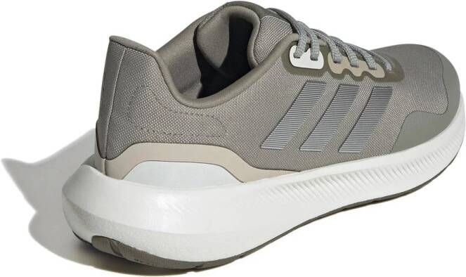 adidas Performance Runfalcon 3.0 hardloopschoenen lichtbruin wit