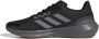 Adidas Performance Runfalcon 3.0 hardloopschoenen zwart grijs antraciet - Thumbnail 3