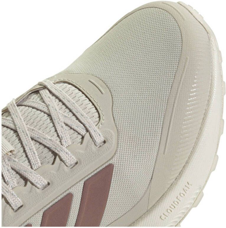 adidas Performance Runfalcon 5 hardloopschoenen beige bruin