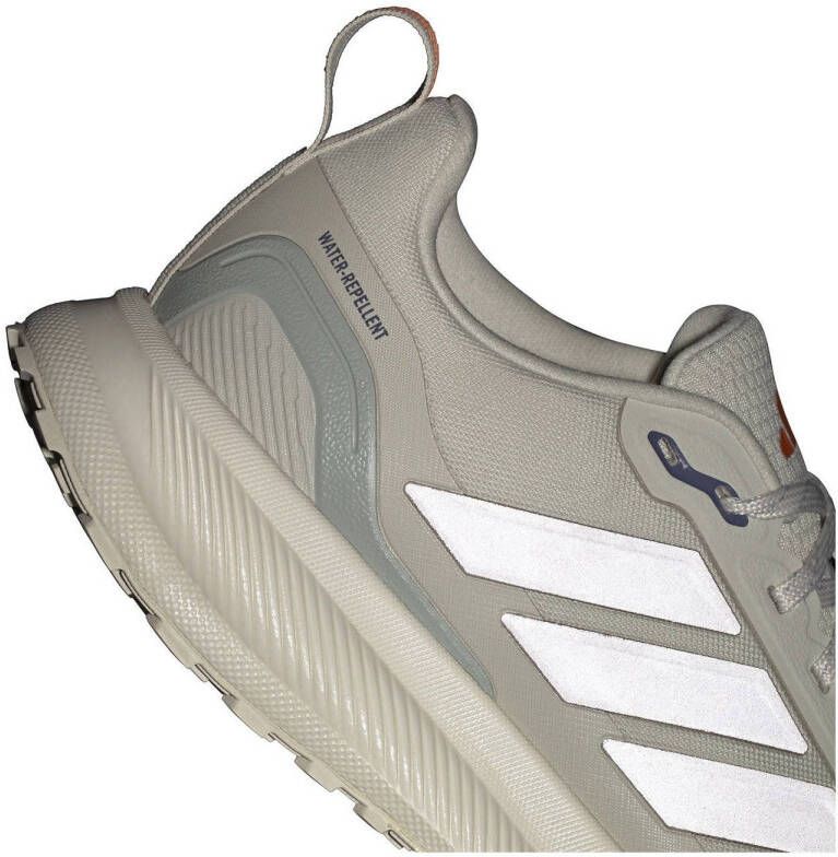 adidas Performance Runfalcon 5 hardloopschoenen beige bruin