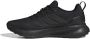 Adidas Performance Runfalcon 5 hardloopschoenen zwart zilver metallic - Thumbnail 8
