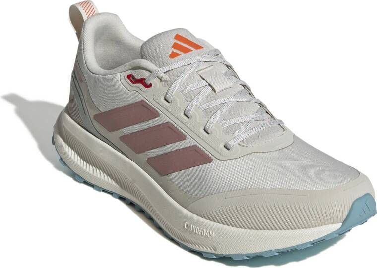 adidas Performance Runfalcon 5 TR hardloopschoenen grijs mintgroen
