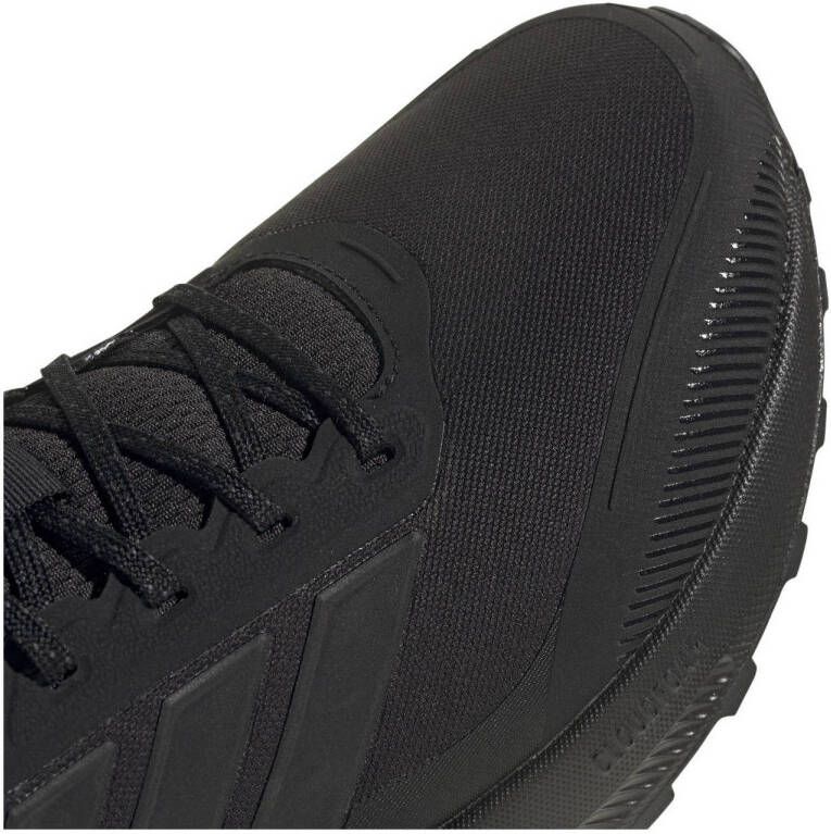 adidas Performance Runfalcon hardlloopschoenen zwart grijs
