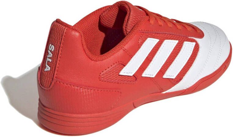 adidas Performance Super Sala 2 Jr. zaalvoetbalschoenen rood wit