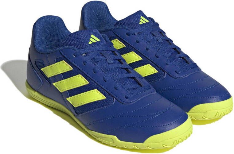 adidas Performance Super Sala 2 Sr. voetbalschoenen kobaltblauw geel